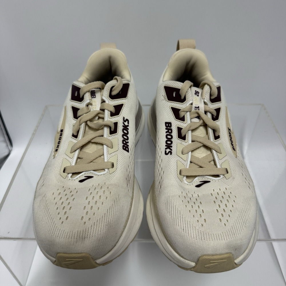 Brooks Ariel GTS 26 1204441D288 Beige Sand Running Shoes Women's Size 7 D Wide - Picture 6 of 12